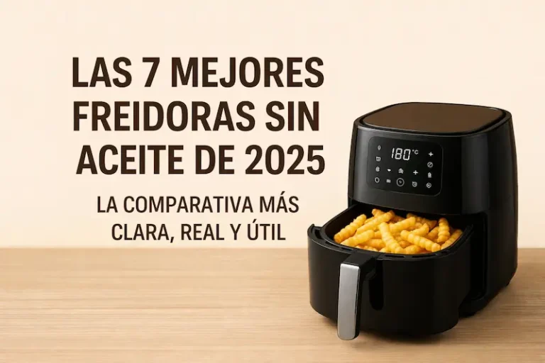 las 7 mejores freidoras sin aceite de 2025