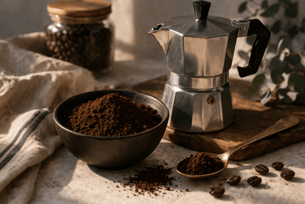 mejor cafe molido para cafetera italiana