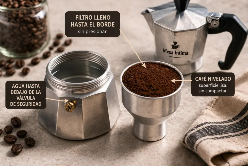 CUANTO CAFE PONER CAFETERA ITALIANA cuanto cafe poner en una cafetera italiana